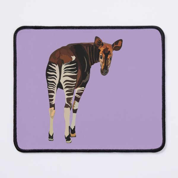 Item preview, O is for Okapi, Okapi – Rare Forest Giraffid from the Congo Jungle designed and sold by PrettylittlepastelUk.