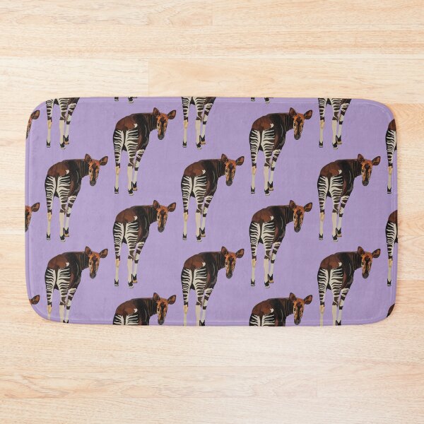 Item preview, O is for Okapi, Okapi – Rare Forest Giraffid from the Congo Jungle designed and sold by PrettylittlepastelUk.