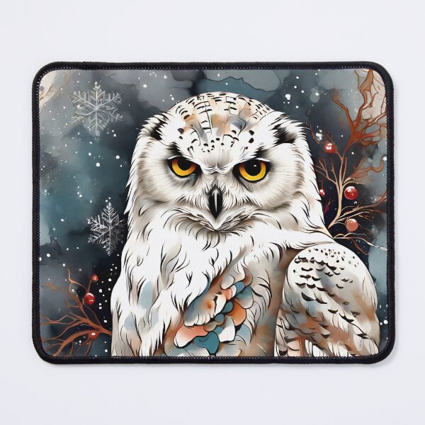 Item preview, Snowy Owl - night watcher designed and sold by SolaoLab.