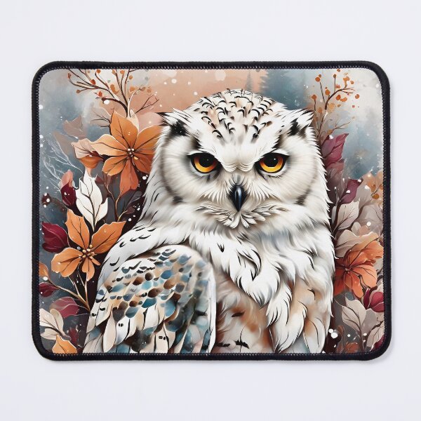 Item preview, Snowy Owl - watercolor christmas designed and sold by SolaoLab.