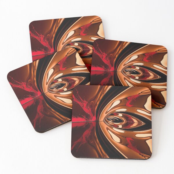 Item preview, Fiery Copper Surge in Liquid Reflection designed and sold by Harmonic_Layers.