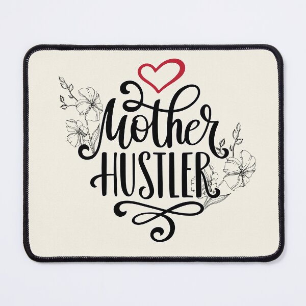 Item preview, Mother Hustler - Red Heart - Floral designed and sold by binspired2shop.
