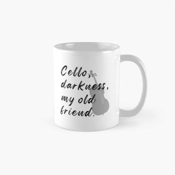 Item preview, Cello, Darkness, My Old Friend  designed and sold by LoveGrub.