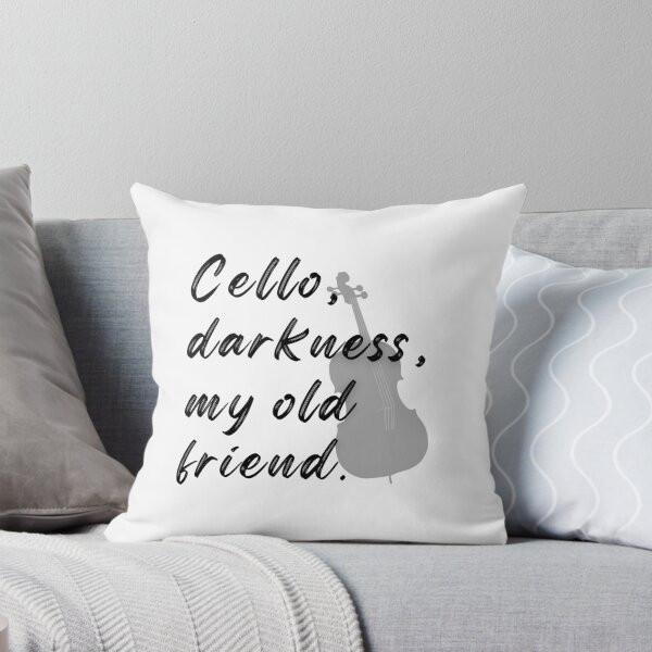 Item preview, Cello, Darkness, My Old Friend  designed and sold by LoveGrub.