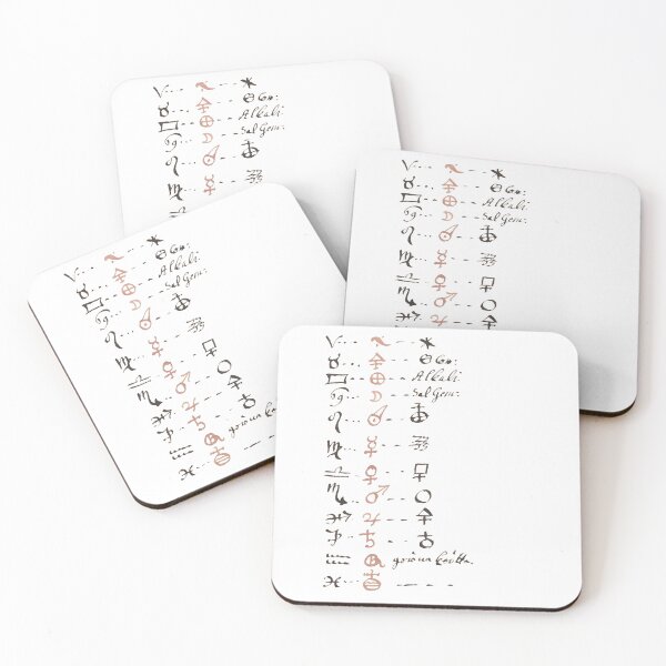 Item preview, Alchemical and astrological symbols designed and sold by IllmadeErrant.