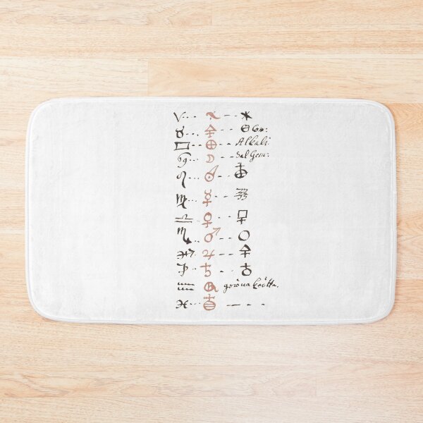 Item preview, Alchemical and astrological symbols designed and sold by IllmadeErrant.