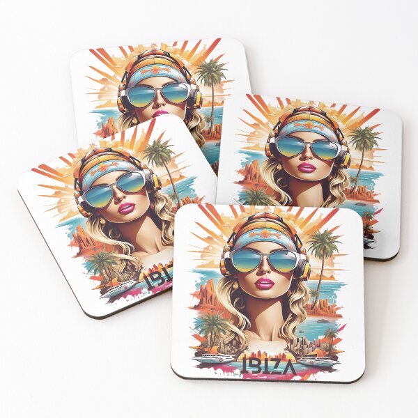 Item preview, IBIZA - summer party girl designed and sold by SolaoLab.