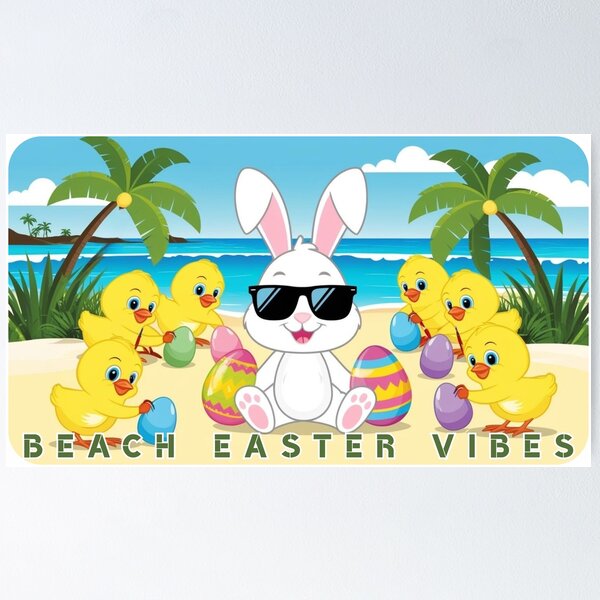 Item preview, Easter beach vibes designed and sold by jackoslimited.