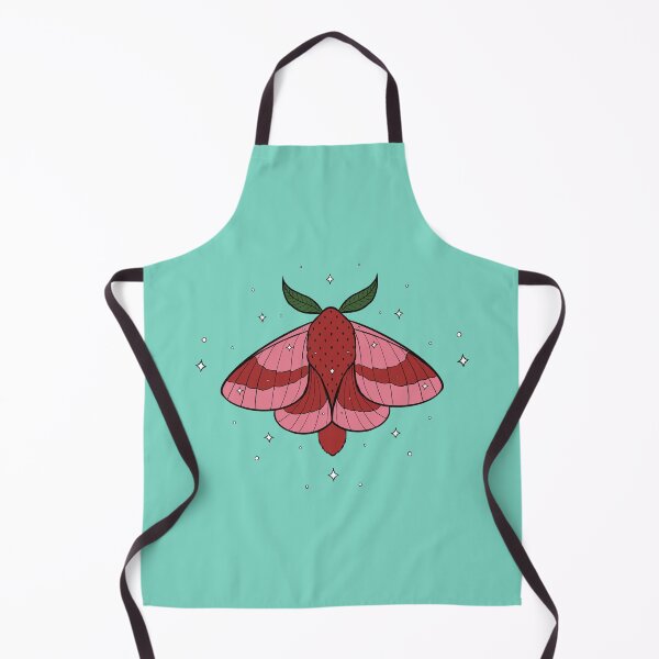 Item preview, Sparkly Rosy Maple Strawberry Moth designed and sold by crumblyneurodiv.