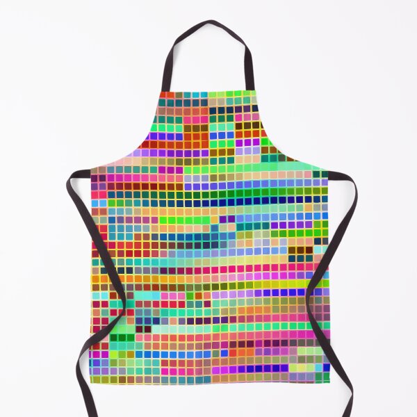 Item preview, bright colorful abstract squares designed and sold by chambergambit.