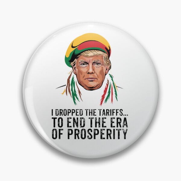 Item preview, Anti-Trump hands off tariffs Impeach Trump Sticker designed and sold by billyperks.