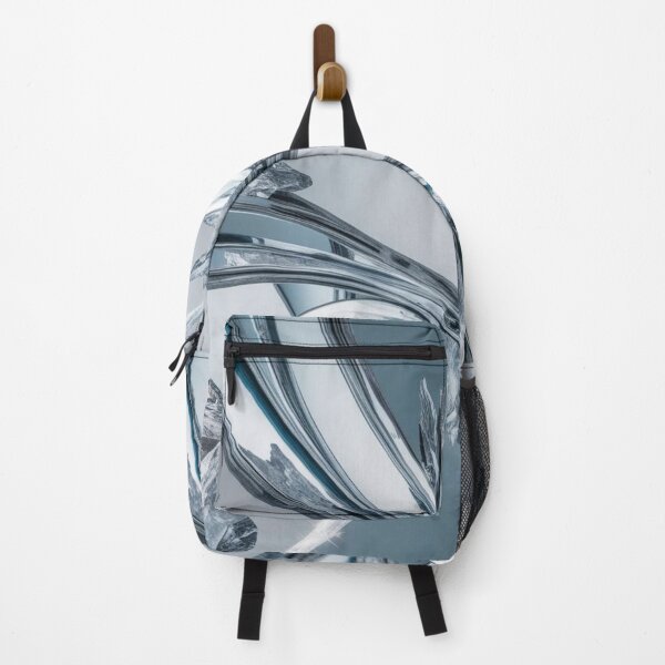 Item preview, Crystal Curves Mirrored Abstract in Alpine Tones designed and sold by Harmonic_Layers.