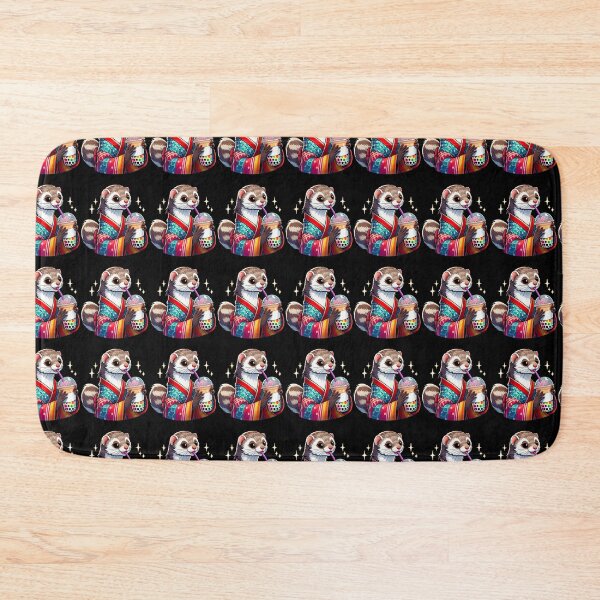 Item preview, Mongoose Bubble Boba Tea Anime Cute Kawaii designed and sold by Artistoos.