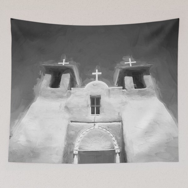 Item preview, San Francisco de Asis Mission Church Taos Mission X101 designed and sold by RichFrancoCars.