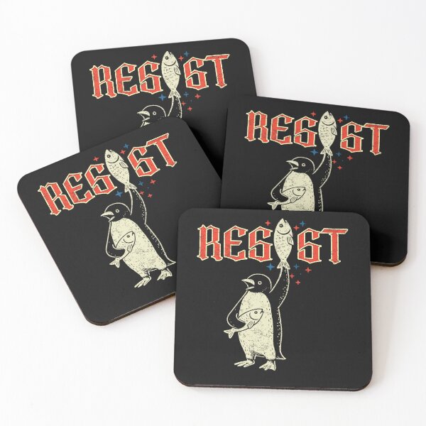 Item preview, Resist Penguin designed and sold by PrettyInk.