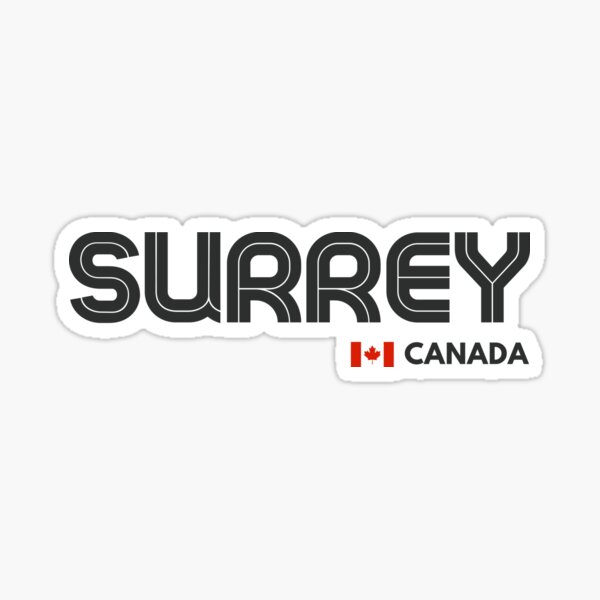 Item preview, Surrey - Canada  designed and sold by Sketch-Shack.