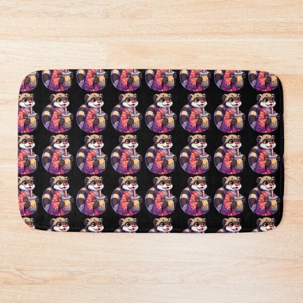 Item preview, Mongoose Bubble Boba Tea Anime Cute Kawaii designed and sold by Artistoos.
