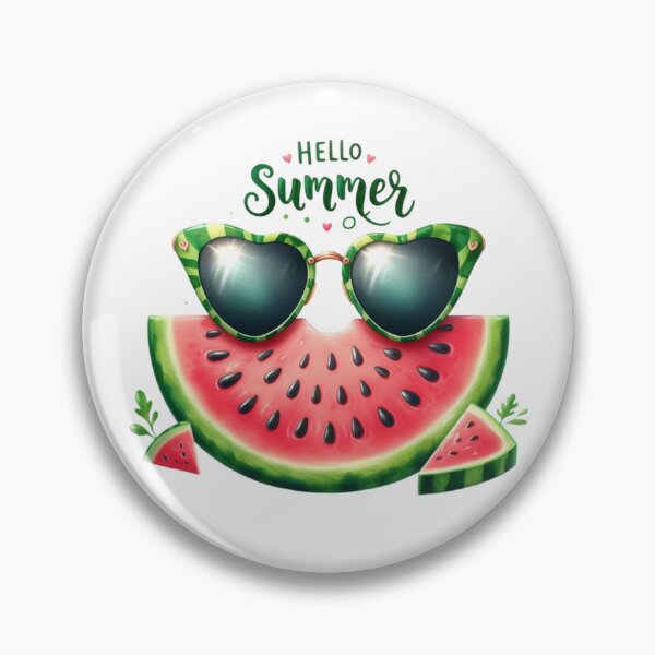 Artikelvorschau, Hello Summer Wassermelonen-Sonnenbrille entworfen und verkauft von Linda Roisum.