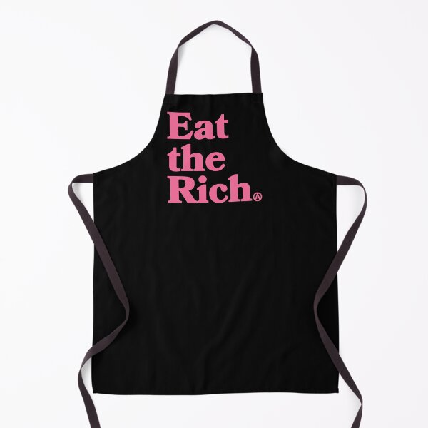 Item preview, Eat the Rich - Circle A Anarchy Symbol (pink) designed and sold by Thelittlelord.