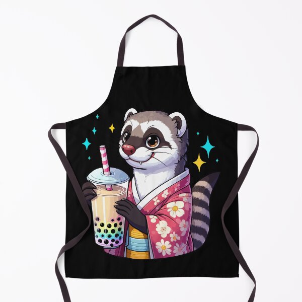 Item preview, Mongoose Bubble Boba Tea Anime Cute Kawaii designed and sold by Artistoos.