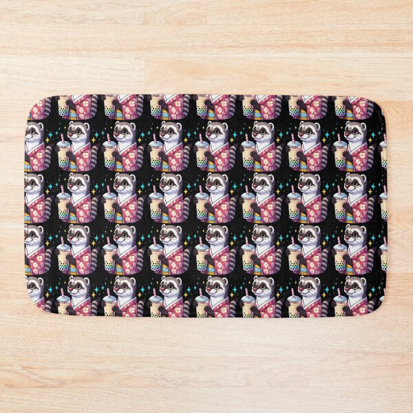 Item preview, Mongoose Bubble Boba Tea Anime Cute Kawaii designed and sold by Artistoos.