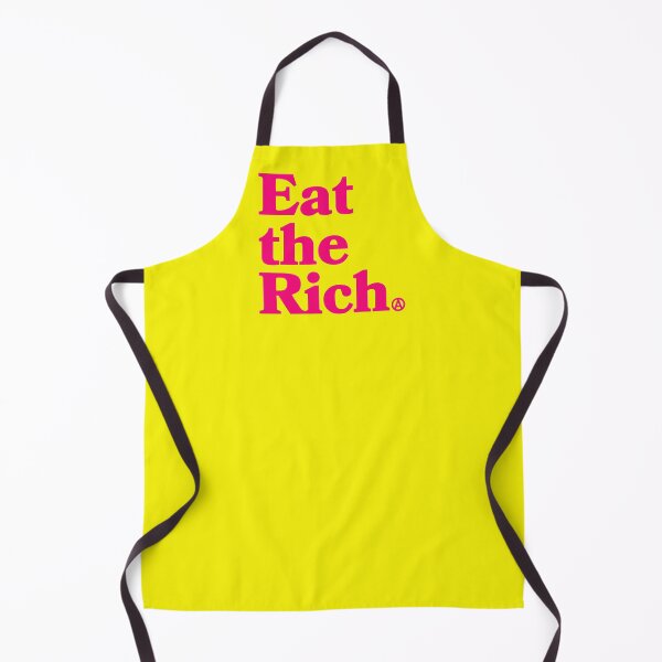 Item preview, Eat the Rich - Circle A Anarchy Symbol (hot pink) designed and sold by Thelittlelord.