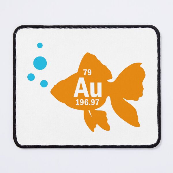 Item preview, Periodic Table Elemental Gold Fish designed and sold by designing01Ar3.