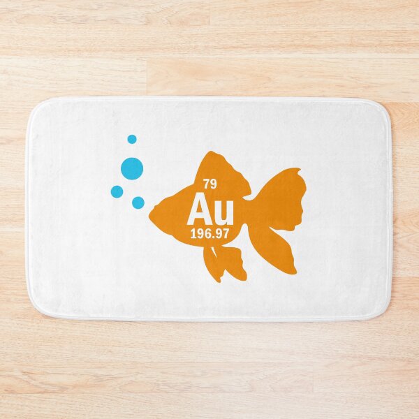 Item preview, Periodic Table Elemental Gold Fish designed and sold by designing01Ar3.