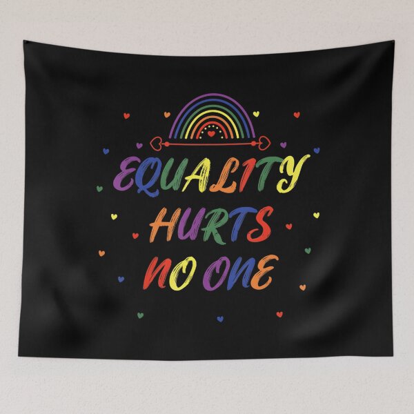 Item preview, LGBT Pride June Awareness Diversity Equality Hurts No One designed and sold by Cute-Collection.