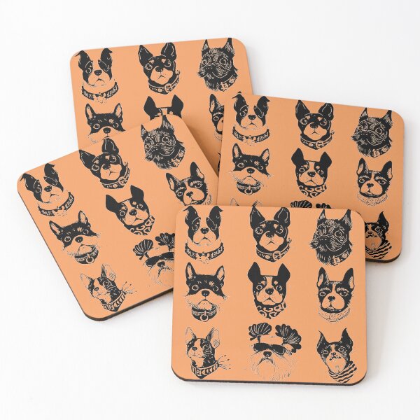 Item preview, Different doggy faces designed and sold by Brendon987.