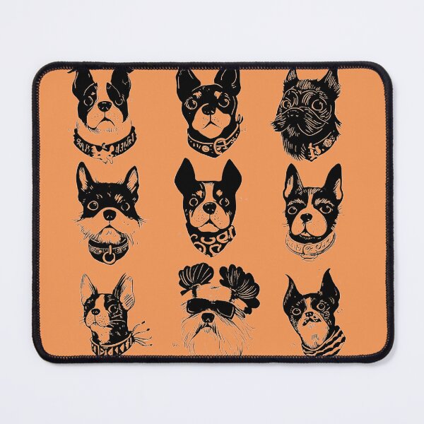 Item preview, Different doggy faces designed and sold by Brendon987.