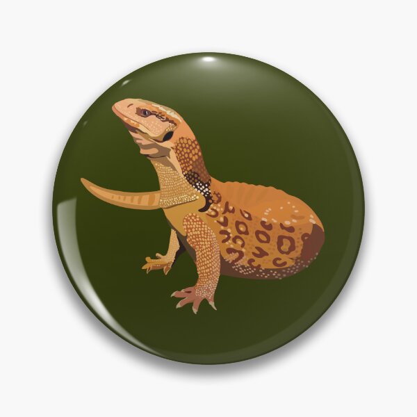 Item preview, S is for Savannah Monitor , Savannah Monitor – African Monitor Lizard Reptile Illustration designed and sold by PrettylittlepastelUk.