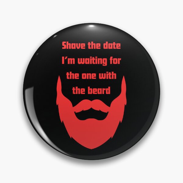 Item preview, Shave The Date Im Waiting For The One With The Beard designed and sold by RelationShopArt.