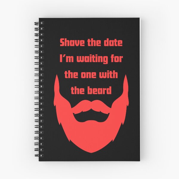 Item preview, Shave The Date Im Waiting For The One With The Beard designed and sold by RelationShopArt.