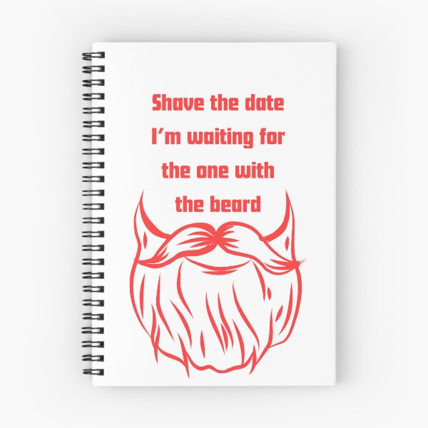Item preview, Shave The Date Im Waiting For The One With The Beard designed and sold by RelationShopArt.