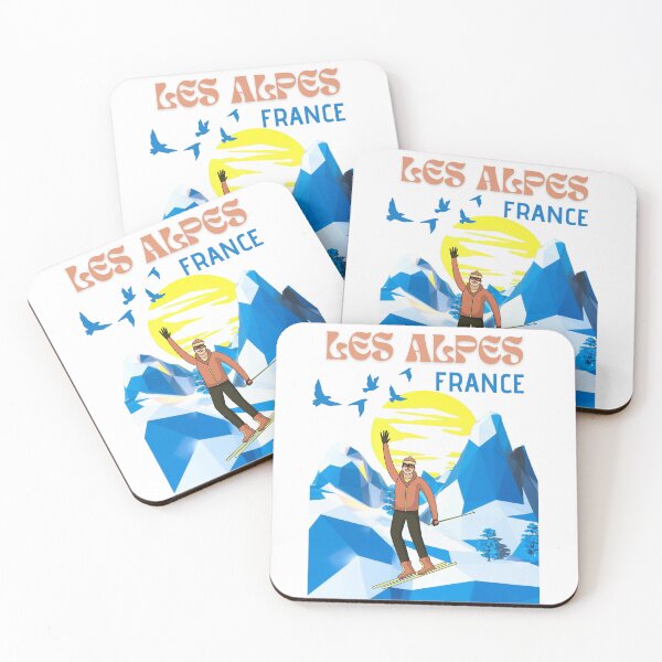 Item preview, Les Alpes, France - Skiing Adventure  designed and sold by Adventure paradise ⭐⭐⭐⭐⭐.
