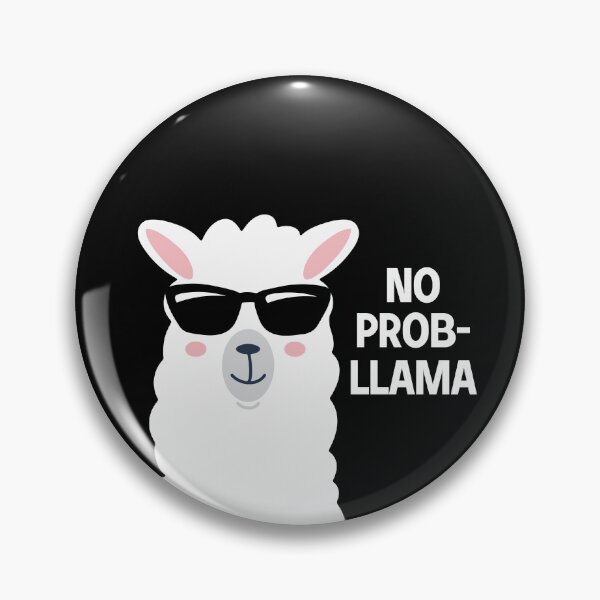 Item preview, No Problem Llama designed and sold by designing01Ar3.