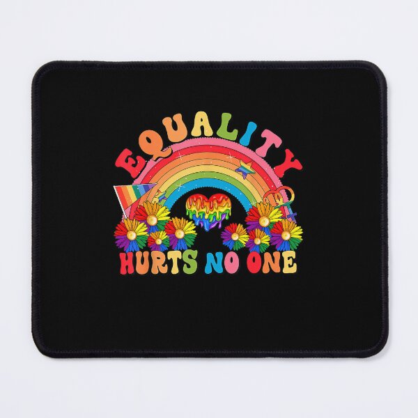 Item preview, LGBT Rainbow Lesbian Trans Gay Pride Equality Hurts No One designed and sold by Cute-Collection.