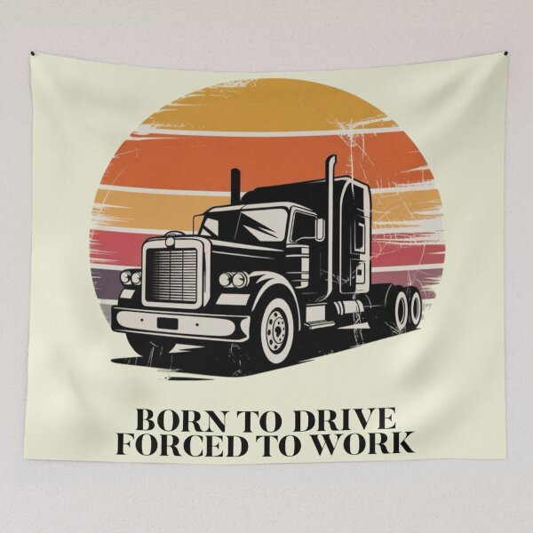 Item preview, Lifestyle Hub: Born To Drive, Forced To Work designed and sold by M&M Lifestyle Hub.