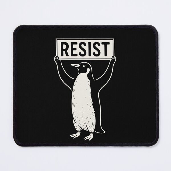 Item preview, Resist Penguin Activism no tariffs designed and sold by varioarts.