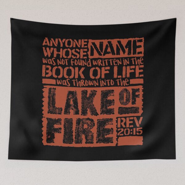 Item preview, Revelation 20:15 Lake Of Fire designed and sold by plushism.