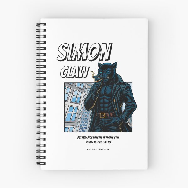 Item preview, Simon Claw 90's Comic Style (Italian Brainrot) designed and sold by LookinFreshh.