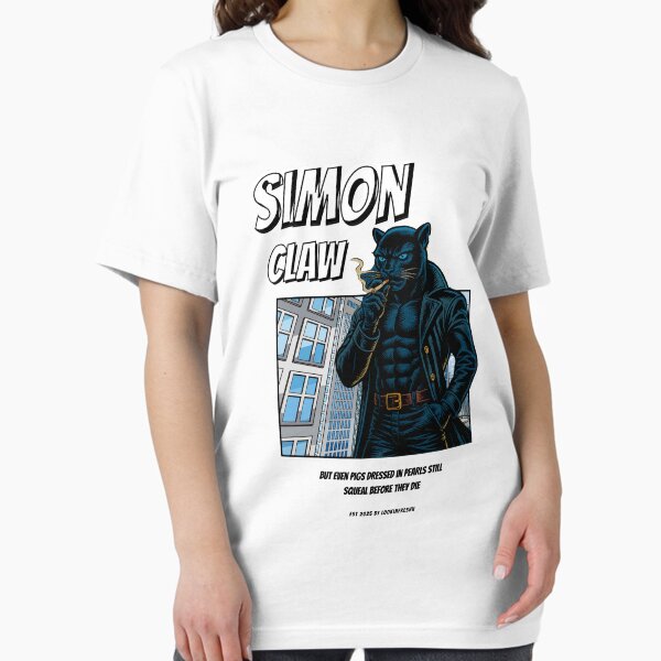 Item preview, Simon Claw 90's Comic Style (Italian Brainrot) designed and sold by LookinFreshh.