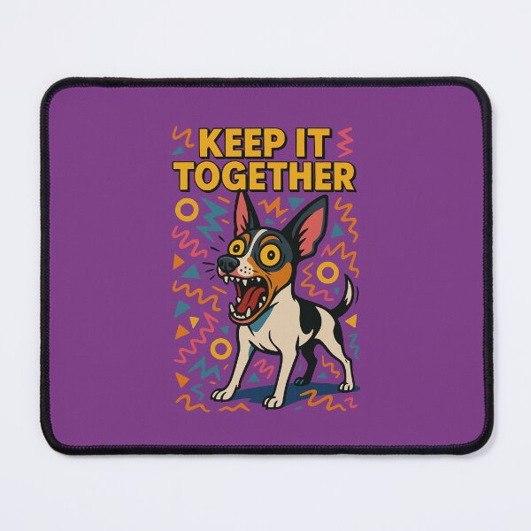 Item preview, Crazy Dog With Anxiety Tries to Keep it Together designed and sold by SometimesHuman.