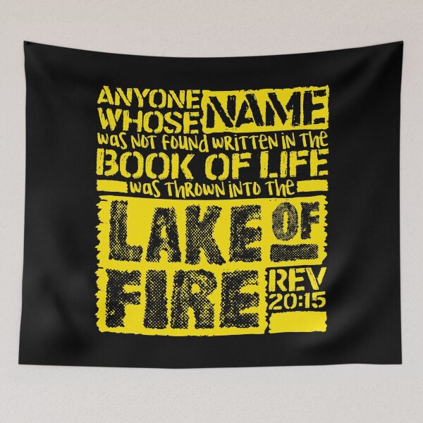 Item preview, Revelation 20:15 Lake Of Fire designed and sold by plushism.