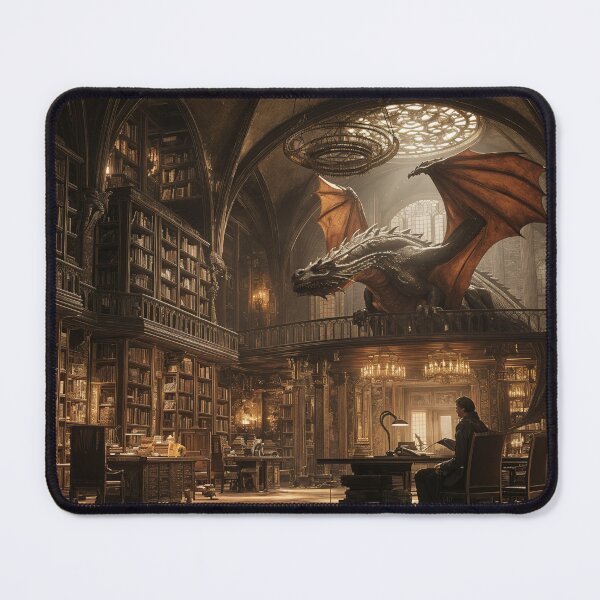 Item preview, The Guardian of Forgotten Tomes designed and sold by oanaunciuleanu.