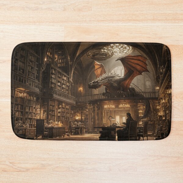 Item preview, The Guardian of Forgotten Tomes designed and sold by oanaunciuleanu.