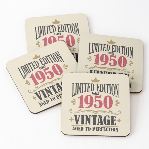 Item preview, 75th Birthday 75 Awesome Years Vintage 1950 For Him designed and sold by eclecTEEq.