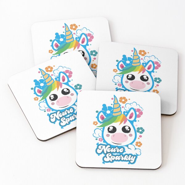 Item preview, Neuro Sparkly Cute Unicorn designed and sold by Plant On Demand.