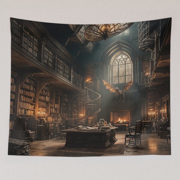 Item preview, The Guardian of Forgotten Tomes designed and sold by oanaunciuleanu.